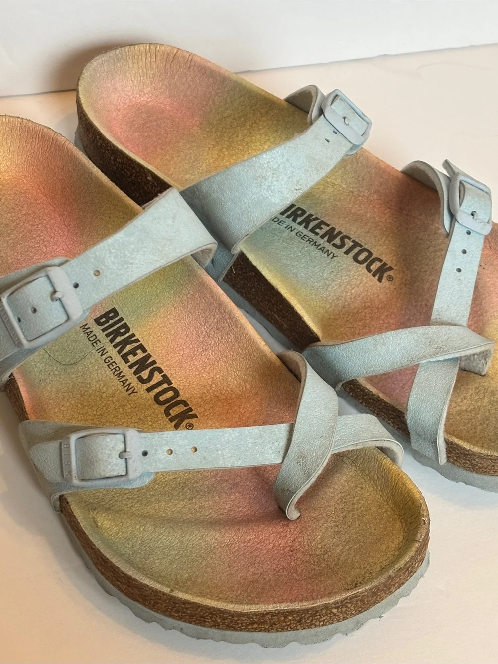 Birkenstock Mayari Birkibuc Vegan Sky